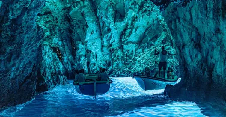 Blauwe grot Kroatië