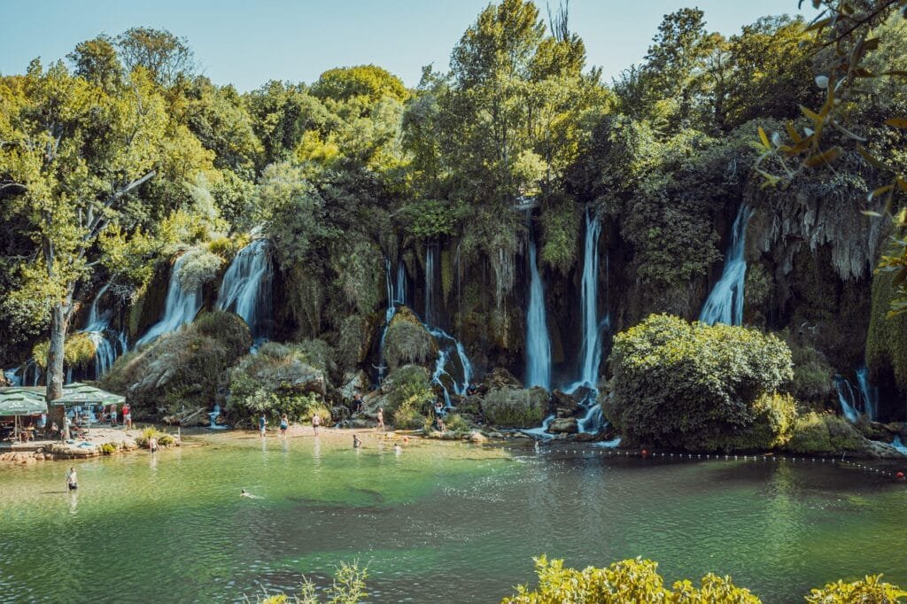 Watervallen in Bosnië Watervallen in Bosnië