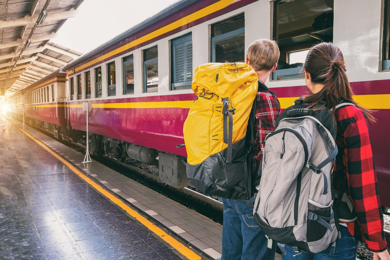 Trein naar Kroatië