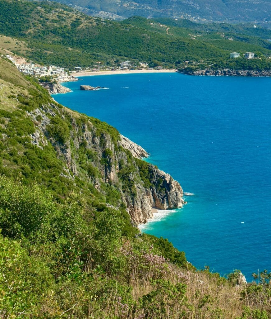 Gezellig strand Albanië