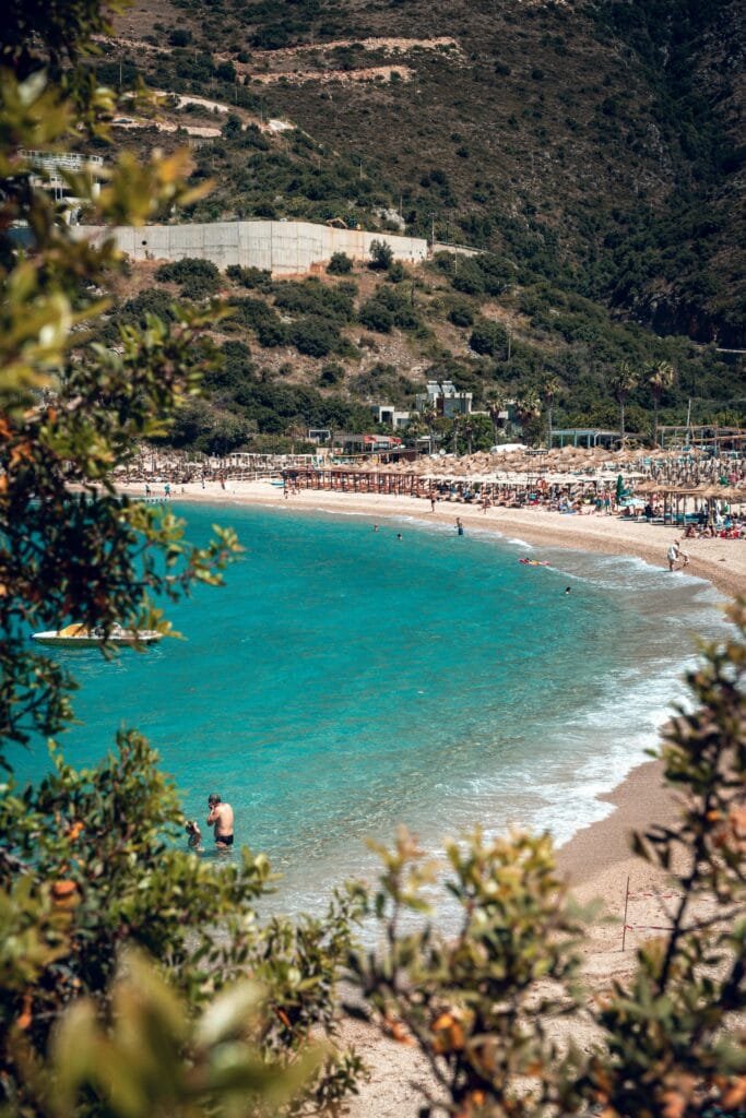 Riviera Albanie stranden
